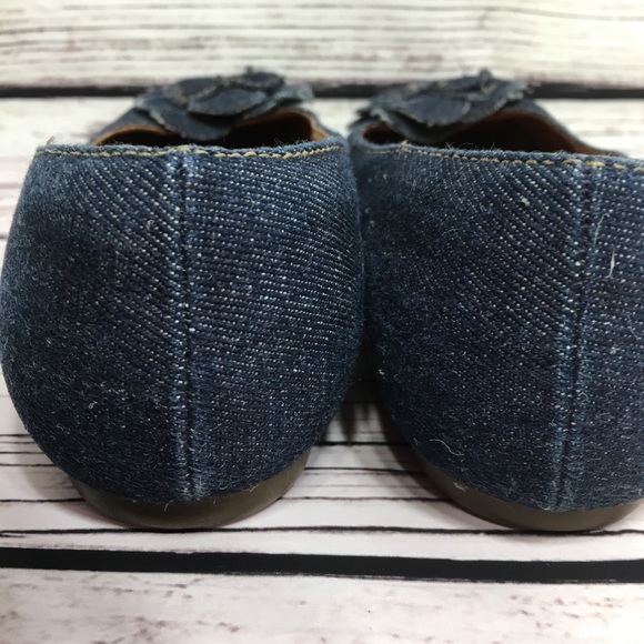 CLARK'S Denim Ballet Flat - Picture 5 of 8